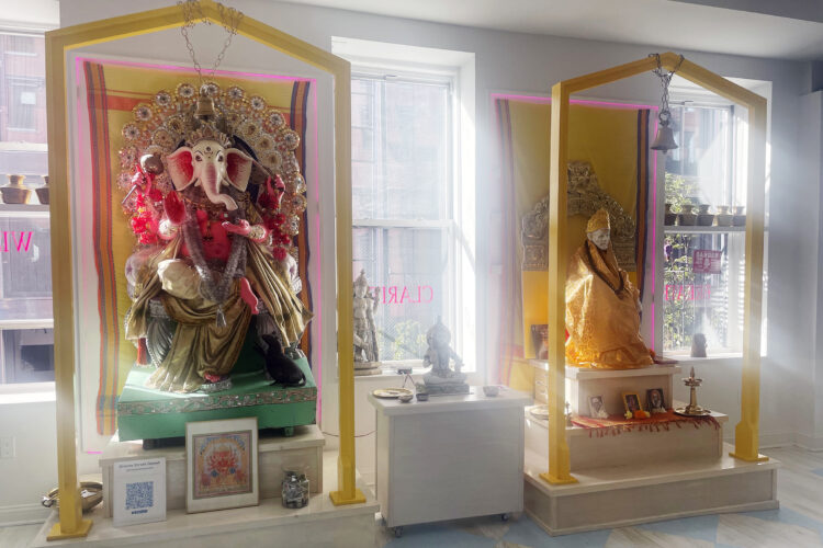 ‘We are here’: In chic Soho, a Hindu temple offers itself as a spiritual oasis